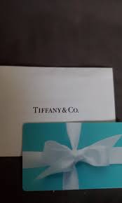 tiffany gift card 230 00 women s