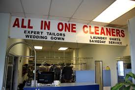 one cleaners see inside dry cleaner