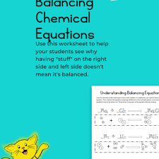 Balancing Chemical Equations Visually