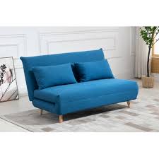 Oggetti Blue Lawson 2 Seater Sofa Bed