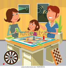 Encontrá más productos de juegos y juguetes, juegos de mesa y cartas, . Familia Jugando Juegos De Mesa Off 50
