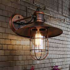 Vintage Nautical Industrial Wall Light