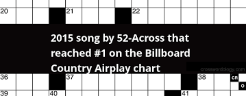 2015 Song By 52 Across That Reached 1 On The Billboard