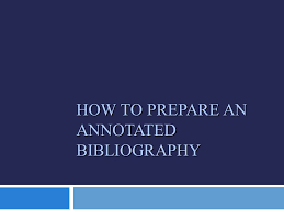 Mla citation annotated bibliography   Challenge Magazin com SP ZOZ   ukowo How to write an annotated bibliography   SFU Library