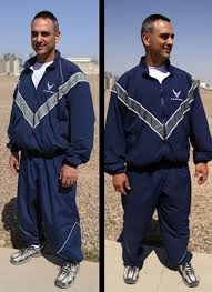 physical fitness uniform has wear