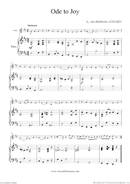 Die noten darfst du kostenlos downloaden und privat nutzen. Ode To Joy Sheet Music For Violin And Piano Download Now
