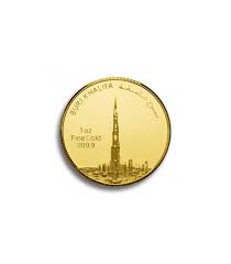 burj khalifa 1 oz gold coin