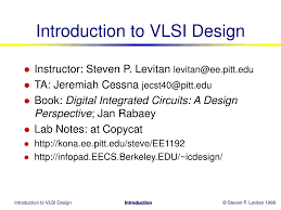 Ppt Introduction To Vlsi Design Powerpoint Presentation