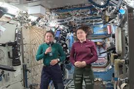 Maj al mansouri spent eight days on the international space station, while ms meir stayed for 205 days. Nasa Is Getting Ready For The First All Female Spacewalk Again The Verge