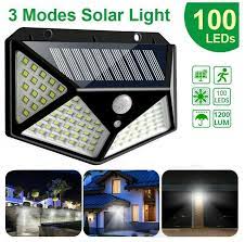 solar lights outdoor 100 led 3 working