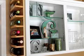 This diy wine cabinet is gorgeous. Amazing Diy Wine Storage Ideas