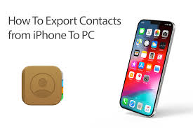 export contacts iphone to pc how to