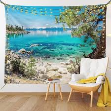 Sea Landscape Hanging Tapestry Wall Art