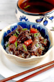 Chinese beef soup recipes usually feature chinese herbs and tougher beef cuts that are slow cooked to perfection in a slow cooker. Braised Beef Filipino Chinese Style Foxy Folksy