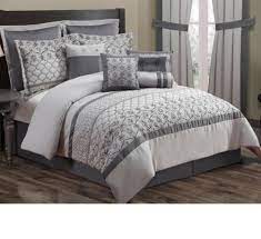 Pc Embroidered Bedding Set Cal King