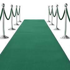event carpet runners colorful aisle