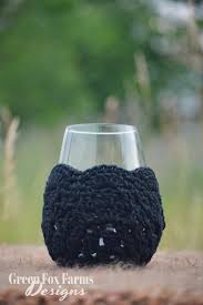 Wine Glass Koozie Crochet Cozy