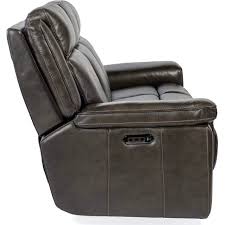 montel leather power reclining sofa