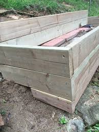 Organic Raised Bed On A Sloped Yard