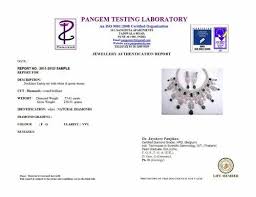 diamond jewellery certification service