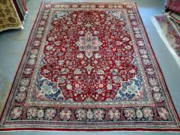 semi antique mahal persian rug large