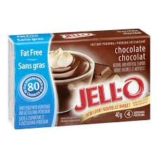 jell o fat free chocolate pudding mix