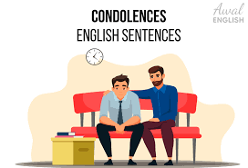 condolences english sentences podcast