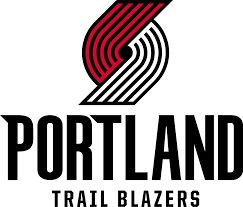 Portland trail blazers logo by unknown author license: Portland Trail Blazers Wikipedia