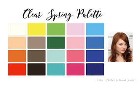 clear spring palette bright spring