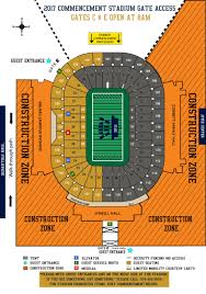 Notre Dame Stadium Map Gadgets 2018