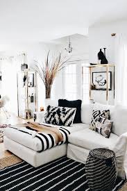 black and white living room decor ideas