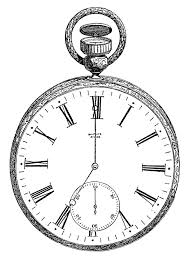 8 Pocket Watch Clipart The Graphics Fairy