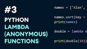 python lambda function with exles