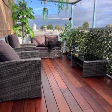 hardwood decking by round wood of mayfield