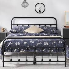 Twin Full Queen Size Metal Platform Bed