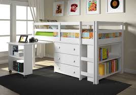 A solid bed with attatched desks. Loft Bunk Beds With Desk And Drawers Cheaper Than Retail Price Buy Clothing Accessories And Lifestyle Products For Women Men