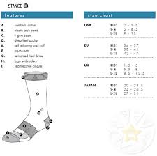 Stance Socks Sizing Chart Image Sock And Collections