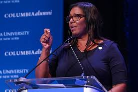 Letitia james attends the 2018 nyc pride march on june 24, 2018 in new york city. New York State Attorney General Letitia James Joins Columbia Sipa Faculty Columbia Neighbors