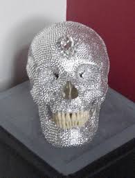 Swarovski Skull Homage To Damien Hirst