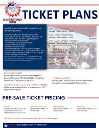 Ticket Options Hagerstown Suns Tickets