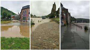 Les victimes d'une inondation peuvent perdre tous leurs biens : Dinant Retient Son Souffle La Meuse Monte Leffe Deja Inondee Et Evacuee Videos Matele