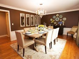 10 beautiful dining rooms with brown walls