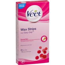 veet hair removal wax strips 20 s