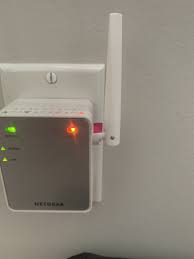 red light blinking on device netgear