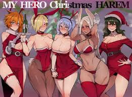 Milf Hentai MY HERO Christmas HAREM