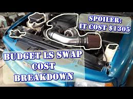 5 3l ls swap cost breakdown for the