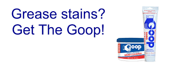 goop hand cleaner and stain removers