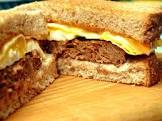 boca breakfast sandwich  meatless egg mcmuffin