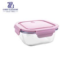 800ml Square Kitchen Glass Lunch Box