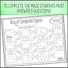 With 19 worked examples, you'll have everything you need to succeed. Area Of Composite Figures Worksheet Maze Activity By Amazing Mathematics
